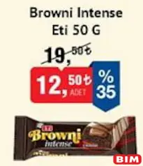 ETİ BROWNİ INTENSE ÇİKOLATALI KEK 50 G
